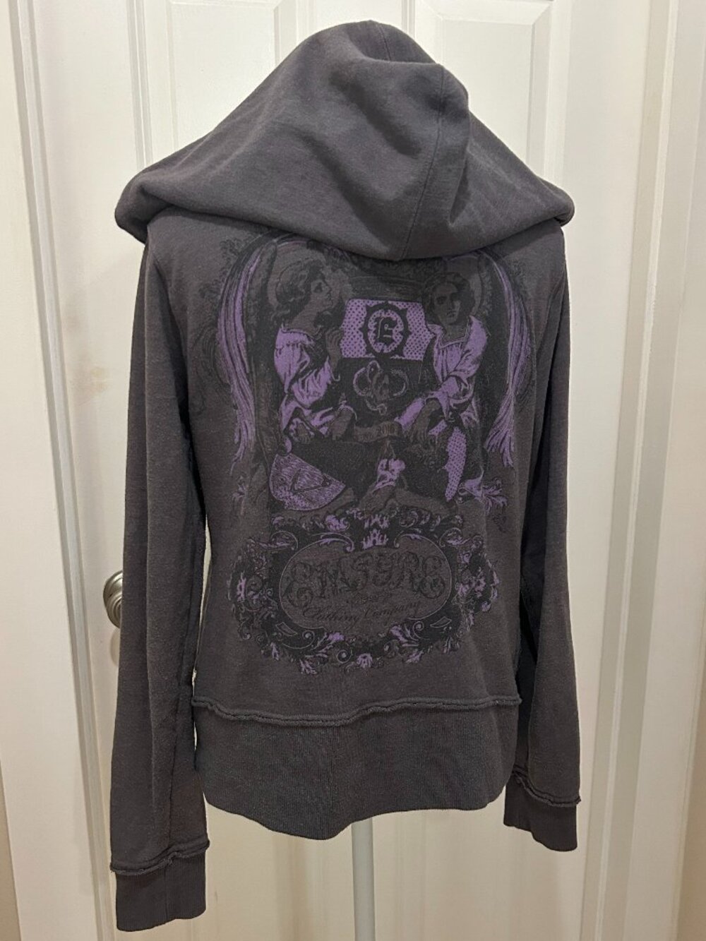 Empire Pattern Hoodie - M